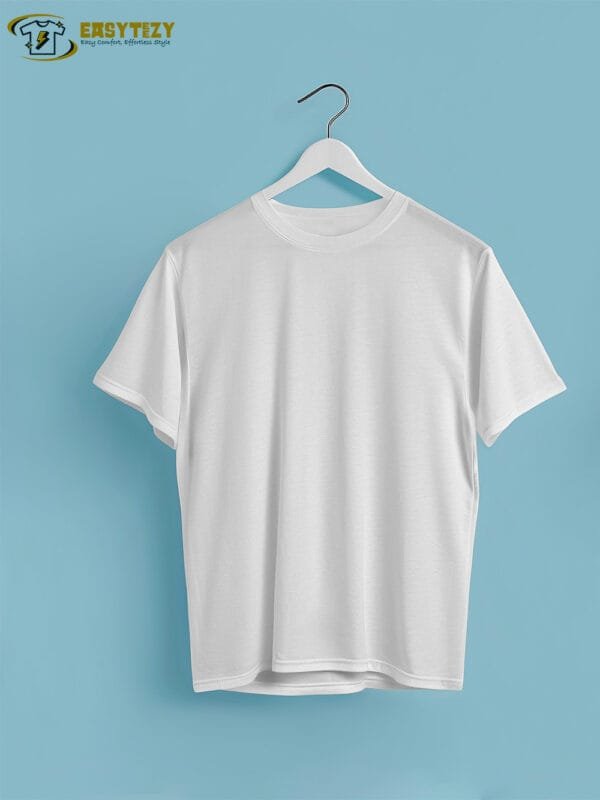 Classic White Plain T-shirt – Timeless Simplicity - Extra Large