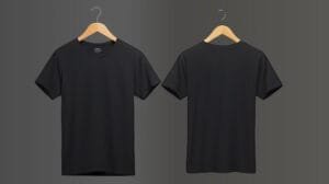 Classic Black Plain T-Shirt
