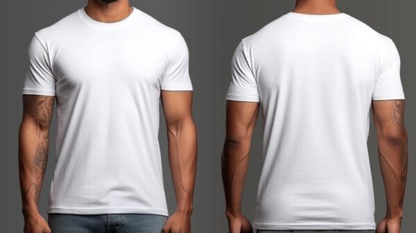 Classic White Plain T-Shirt