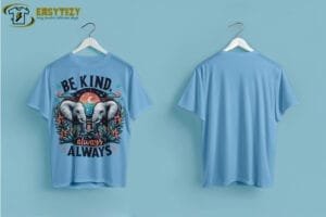 Be Kind Always Graphic Printed T-Shirt - Image 3