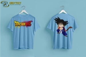 Stylish Men's Dragon Ball Goku Graphic Printed T-Shirt