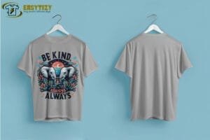 Be Kind Always Graphic Printed T-Shirt - Image 4