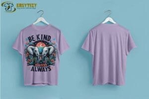 Be Kind Always Graphic Printed T-Shirt - Image 5