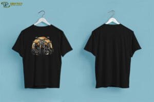 Vintage Motorcycle Rider T-shirt – The Freedom Ride - Image 5