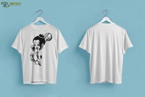 Stylish Bal hanuman Graphic Printed T-Shirt - Image 4