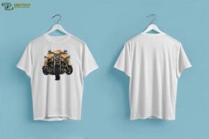 Vintage Motorcycle Rider T-shirt – The Freedom Ride