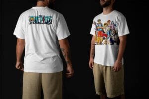 Straw Hat Pirates Crew T-shirt – One Piece Adventure Collection - Image 3