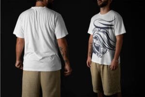 Ninja Warrior Mask Graphic Tee – Stealth Mode Style - Image 2