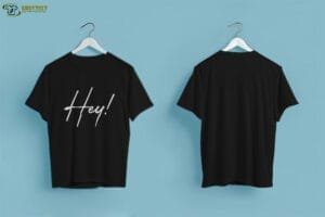 Minimalist "Hey" T-Shirt - Image 2