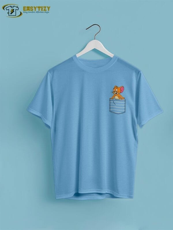 Jerry Standing on Pocket T-Shirt