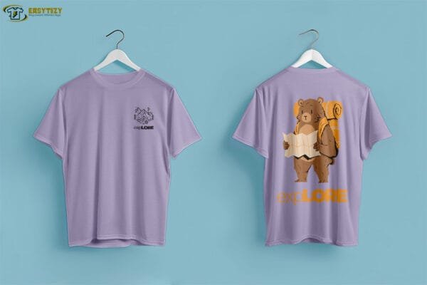 Explore Bear Adventure Graphic Tee – Outdoors Spirit