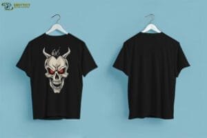 Demonic Skull T-Shirt - Image 2