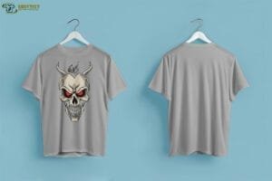 Demonic Skull T-Shirt - Image 3