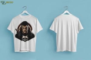 The Punishing Protector Tee - Iconic and Fearless