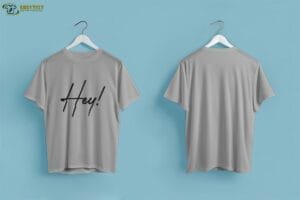 Minimalist "Hey" T-Shirt - Image 3