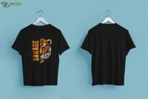 Savage Tiger Graphic Tee – Bold Urban Style - Image 2