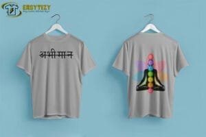 Awakened Spirit: Aham Brahmasmi and the Chakras, Chakra Meditation T-Shirt, - Image 3