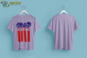 Grunge Style Artistic T-Shirt - Image 4