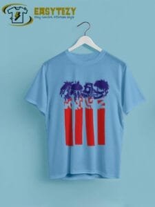 Grunge Style Artistic T-Shirt