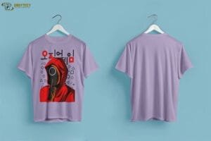 Silent Red Guard T-Shirt - Mysterious Boldness - Image 5