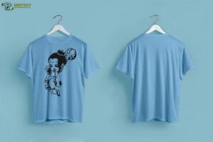 Stylish Bal hanuman Graphic Printed T-Shirt - Image 3