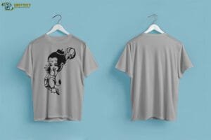 Stylish Bal hanuman Graphic Printed T-Shirt - Image 2