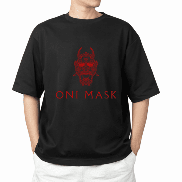Oni Mask T-Shirt: Unleash Your Inner Demon