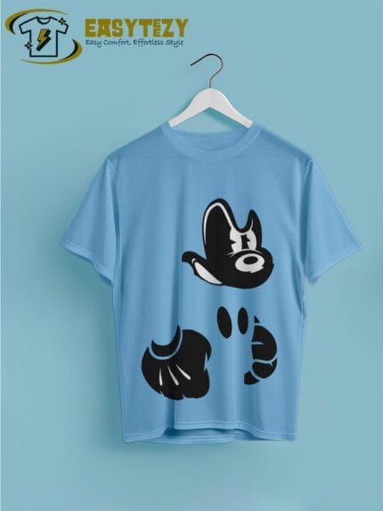 Angry Mickey Mouse T-Shirt | Distressed Disney-Inspired Graphic Tee | Mood & Attitude Apparel