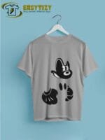 Angry Mickey Mouse T-Shirt | Distressed Disney-Inspired Graphic Tee | Mood & Attitude Apparel - Image 2