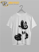 Angry Mickey Mouse T-Shirt | Distressed Disney-Inspired Graphic Tee | Mood & Attitude Apparel - Image 5