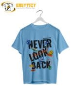 Feel Great Sticker Collage T-Shirt: Vibrant Graphic Tee with Motivational Travel Patches | Adventure-Inspired Streetwear