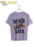 Feel Great Sticker Collage T-Shirt: Vibrant Graphic Tee with Motivational Travel Patches | Adventure-Inspired Streetwear - Image 4