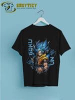 Goku Super Saiyan T-Shirt: Anime Warrior Power Graphic Tee | Saiyan Strength Apparel - Image 4