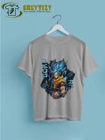 Goku Super Saiyan T-Shirt: Anime Warrior Power Graphic Tee | Saiyan Strength Apparel - Image 3