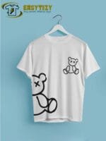 Minimalist Broken Teddy Graphic T-Shirt – EasyTeezy - Image 4