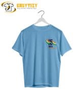 75th Independence Day T-Shirt: Patriotic Tricolor Graphic Tee | 15th August Celebration Wear