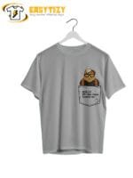 Babu Bhaiya Pocket T-Shirt: Main Jee Mein Leke Thodi Ghoomta Hu | Hera Pheri Meme Tee - Image 5