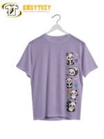 Cute Panda T-Shirt: Kawaii Cartoon Panda & Hearts Graphic Tee | Adorable Casual Wear - Image 4