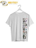 Cute Panda T-Shirt: Kawaii Cartoon Panda & Hearts Graphic Tee | Adorable Casual Wear - Image 5