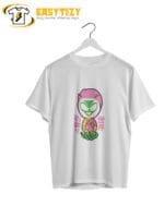 Exploring Earth Alien T-Shirt: Quirky Cosmic Graphic Tee | Intergalactic Streetwear - Image 5