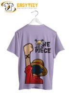 One Piece Luffy T-Shirt: X-Mark Brotherhood Anime Graphic Tee | Straw Hat Crew Streetwear - Image 4
