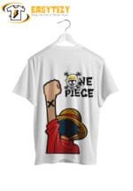 One Piece Luffy T-Shirt: X-Mark Brotherhood Anime Graphic Tee | Straw Hat Crew Streetwear - Image 5