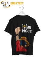 One Piece Luffy T-Shirt: X-Mark Brotherhood Anime Graphic Tee | Straw Hat Crew Streetwear