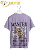 One Piece Luffy Wanted Poster T-Shirt: 3 Billion Bounty Anime Tee | Straw Hat Pirate Streetwear - Image 5