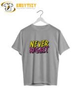 Pink Panther “Never Regret” T-Shirt: Bold Cartoon Graphic Tee | Retro Streetwear - Image 3