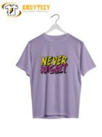 Pink Panther “Never Regret” T-Shirt: Bold Cartoon Graphic Tee | Retro Streetwear - Image 4