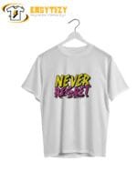 Pink Panther “Never Regret” T-Shirt: Bold Cartoon Graphic Tee | Retro Streetwear - Image 5