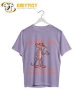 Pink Panther T-Shirt: “I’m Not Lazy, Just on Energy Saving Mode” Funny Cartoon Tee | Casual Streetwear - Image 4