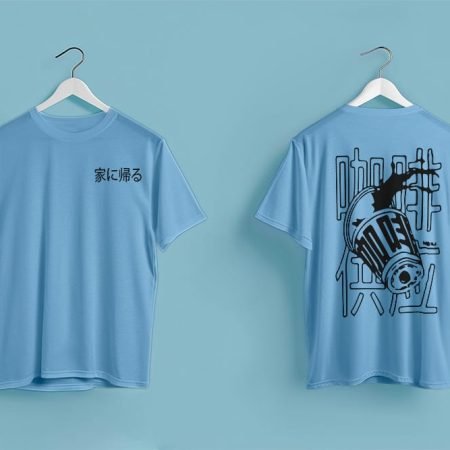 Spilled Out T-Shirt BLU Full
