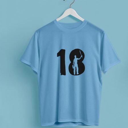 Virat Kohli 18 A Cricket Legend BLK Front